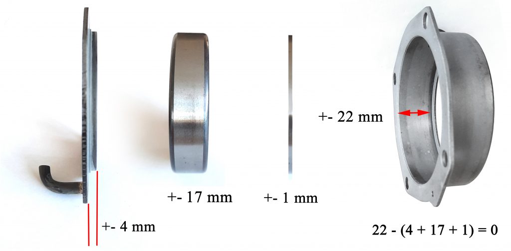 Bearing cover R51/3 - R67/2, R50, R60