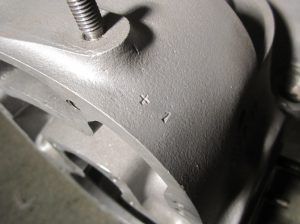 Timing gear numbers