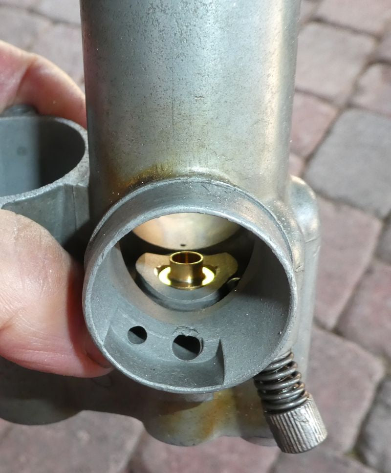 Installing atomizer in Bing Carburetor