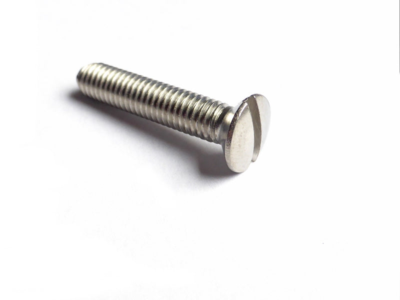 Lens head countersunk screw M6 x 30 - SSt
