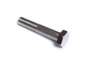 Hex bolt M8 x 1 x 45 for seat spring / muffler - polished SSt