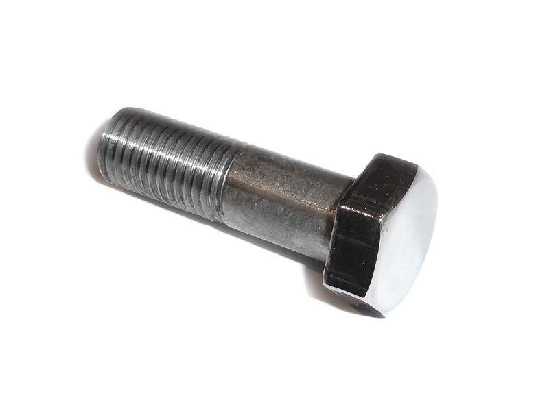 Hex bolt M12 x 1.5 x 40 for rear footpeg - polished SSt