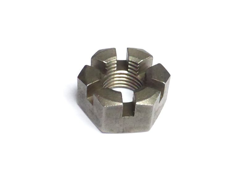 Crown nut M10 x 1 for handlebar riser - steel