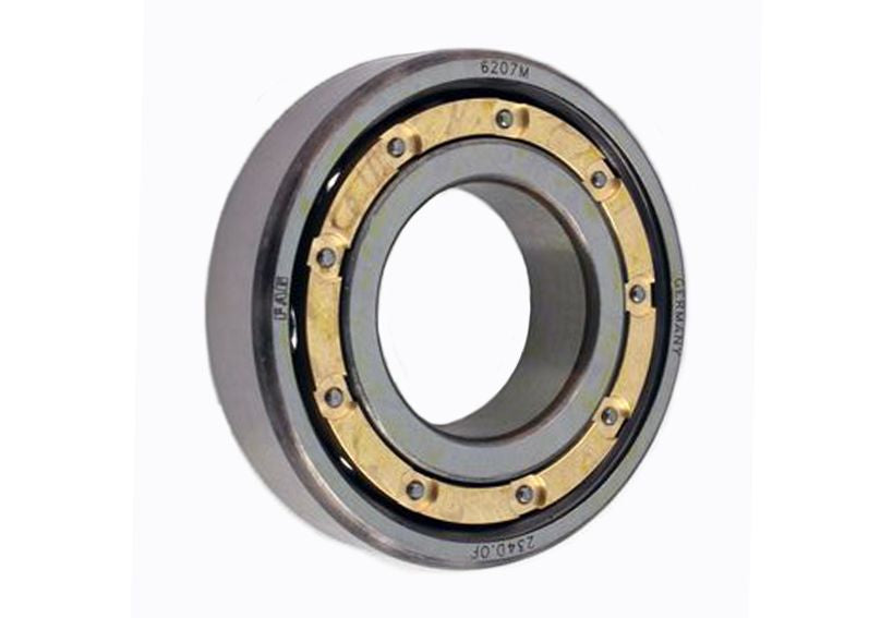 Ball bearing FAG 6207 M - C3 for crankshaft - brass cage ►see details