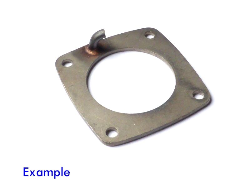Used part: flange for crankshaft bearing cover