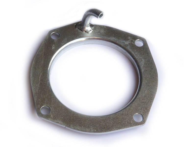 Front main bearing flange cover with oil tube  ►see details