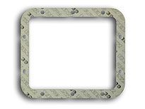 Oil pan gasket, paper 1.5 mm, R24 – R27