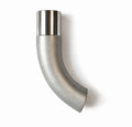Crankcase vent tube, straight cut, SSt