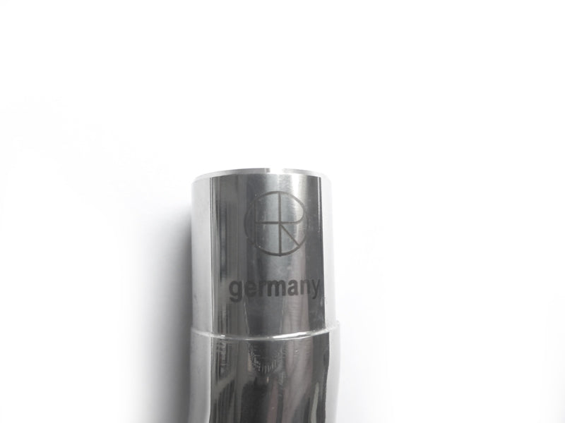 Crankcase vent tube, straight cut, polished SSt