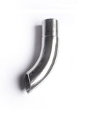 Crankcase vent tube, straight cut, polished SSt
