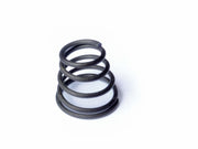 Thrust spring for breather ring on camshaft