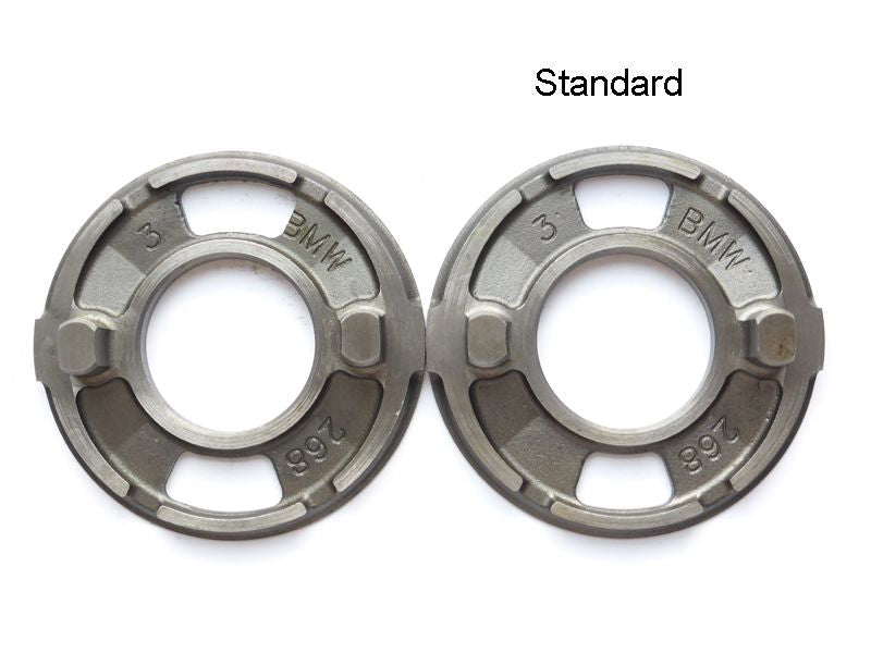 Breather plate with 2 cast-in pins, BMW - larger openings ►see details
