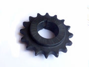 Chainwheel on crankshaft