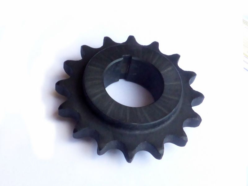 Chainwheel on crankshaft