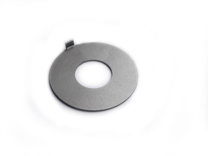 Lock plate for hex. head screw flywheel