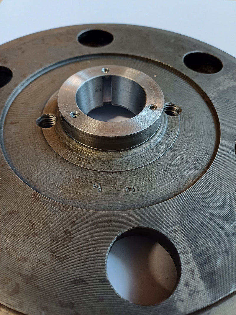Service: repair of tapered seat R68 flywheel