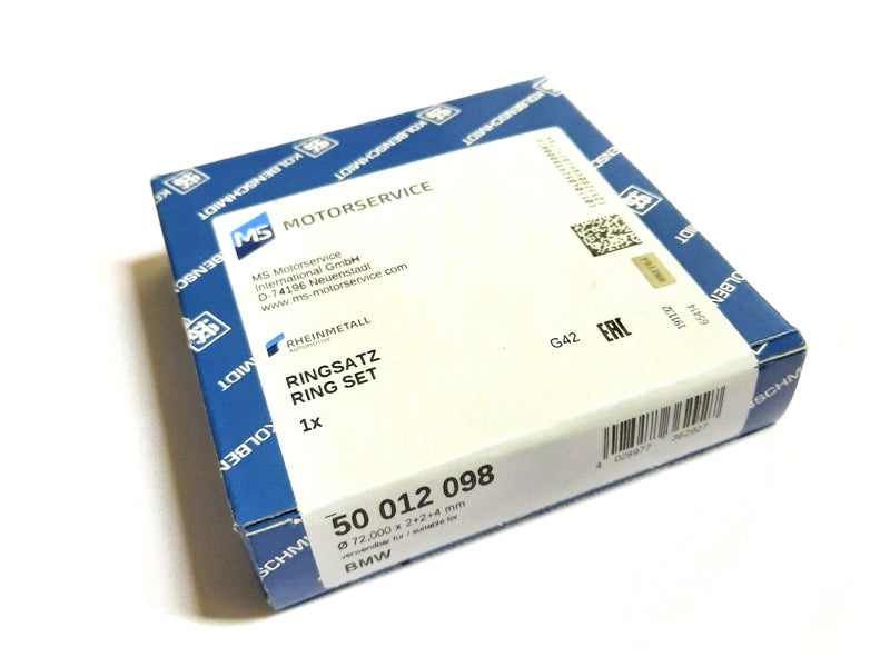 Piston rings (set of 3) K.S. for 600 cc, 2-2-4 mm