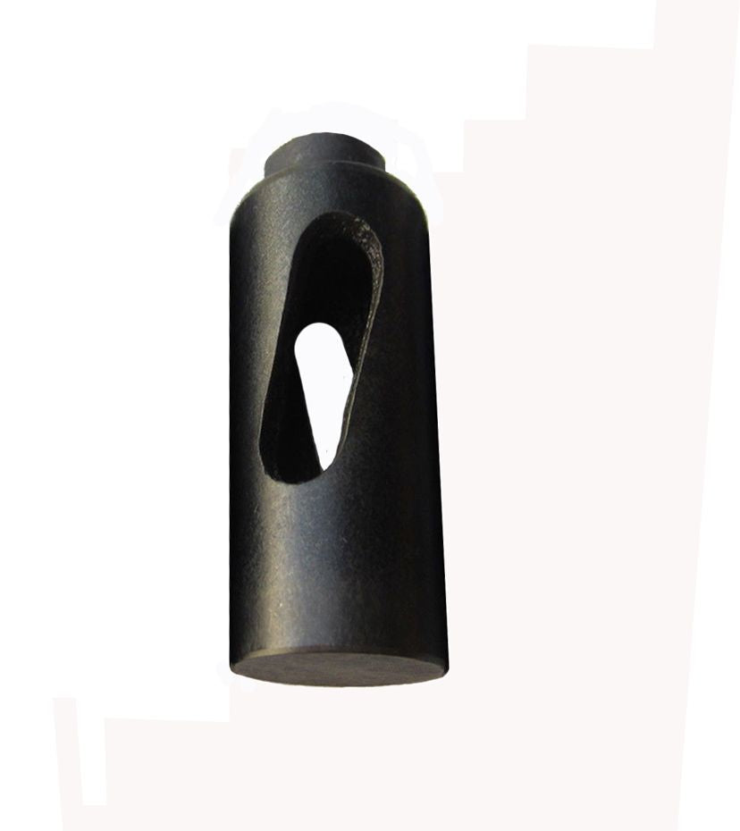 Cam follower with 2 slots, Ø 19.98 +-0.01 mm (std. size), convex, after-market ►see details