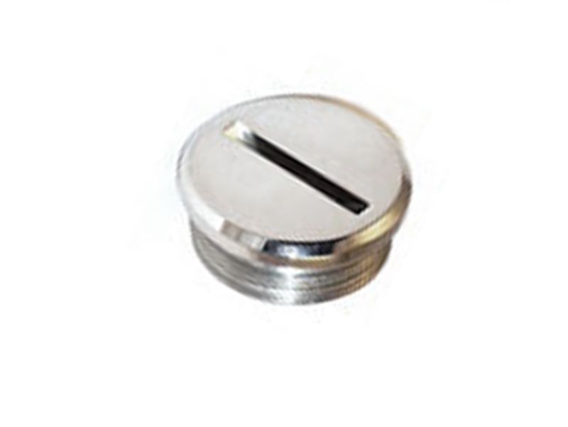 Oil pump cover  -  polished SSt