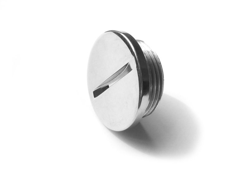 Oil pump cover - polished SSt