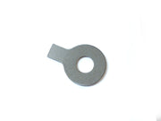 Lock plate for oil pump gear