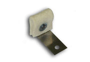 Oil felt with leaf spring for centrifugal governor