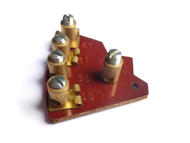Terminal board on generator R24 - R26 (Pertinax)