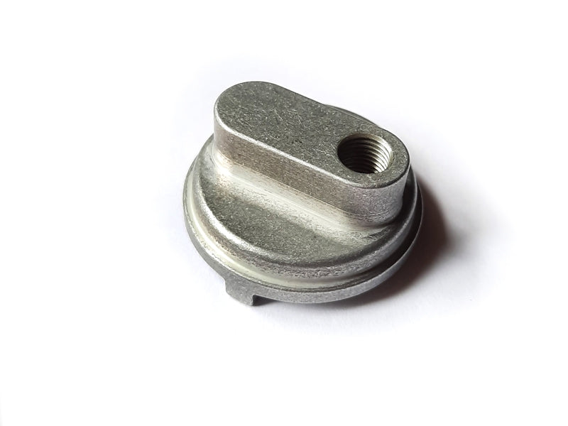 Carburetor slide cover w/o pipe bend