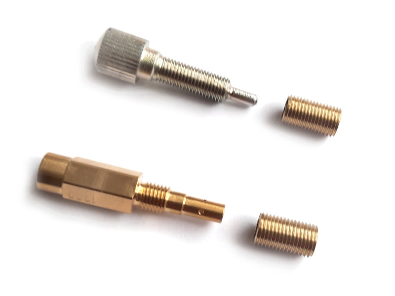 Alu-bronze threaded bushing M7 / M6 x 0.75 for needle jet and slide stop screw ►see details