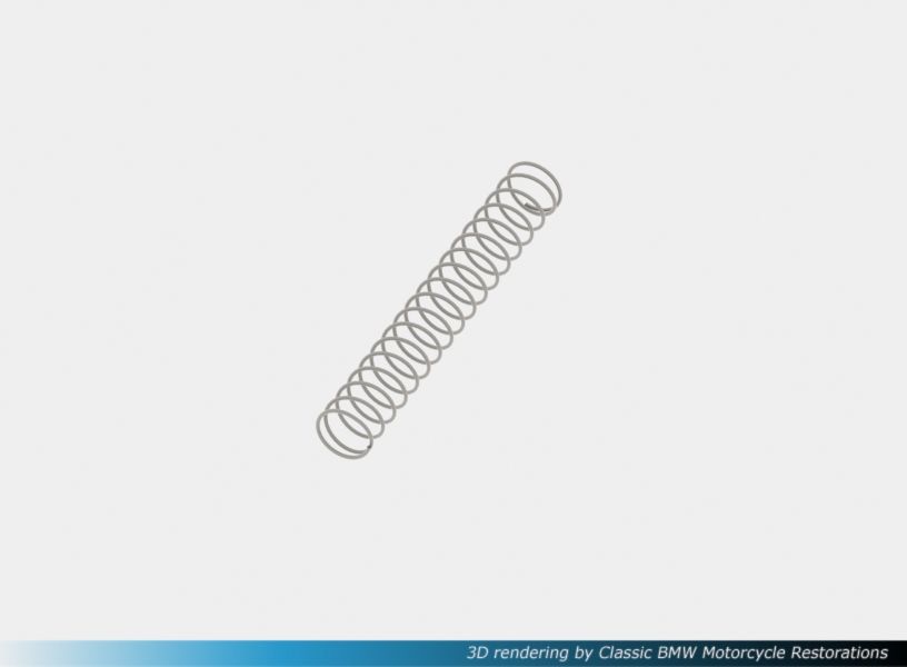 Slide valve spring Bing 60-110, L = 65 mm, D = 6.1 mm