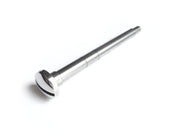 Air filter screw, long - polished SSt