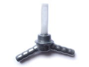 Hose connection double outlet for fuel tap Karcoma