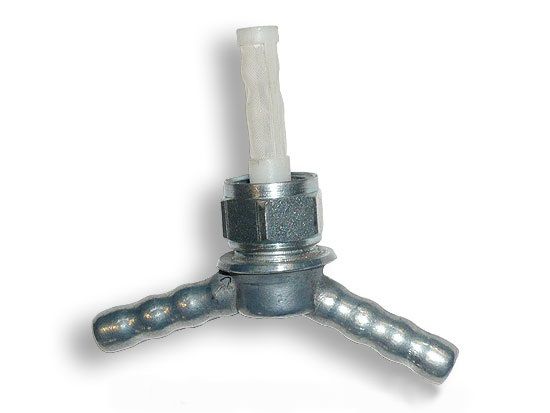 Hose connection double outlet for fuel tap Karcoma