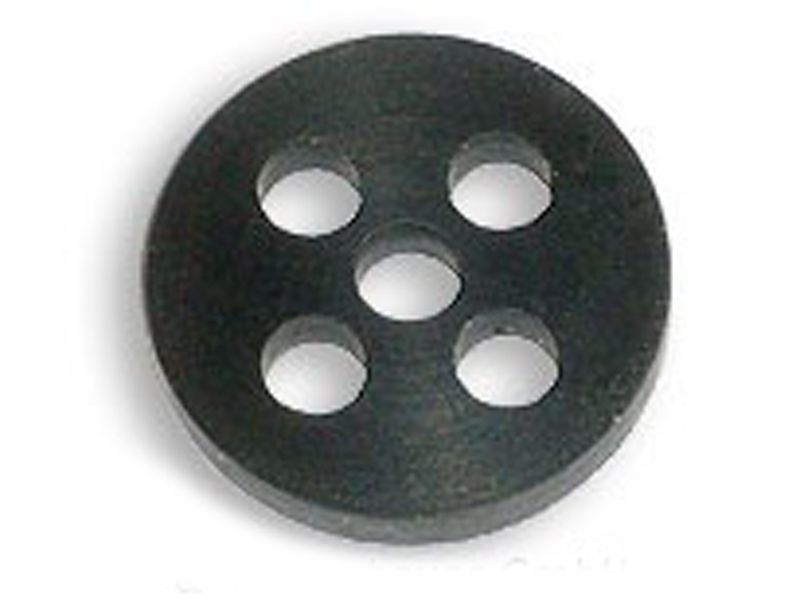 Rubber seal 5 hole, fuel cock Karcoma T = 3 mm D = 21.5 mm