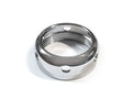Round exhaust nut, chrome