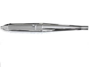 Muffler "Torpedo" Ø 90 mm - left - for 36 mm exhaust pipe