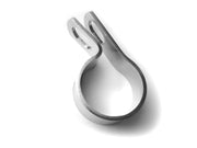 Clamp for exhaust pipe, Ø 36 mm - polished SSt