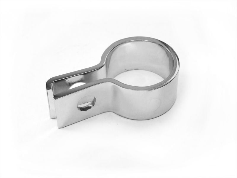 Exhaust header clamp R25/3 - chrome