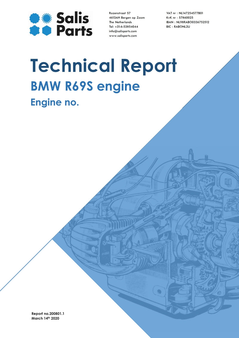 Service: reporting - phase 1 reporting 2-cyl. engine (disassembly-cleaning-techn. assesment)