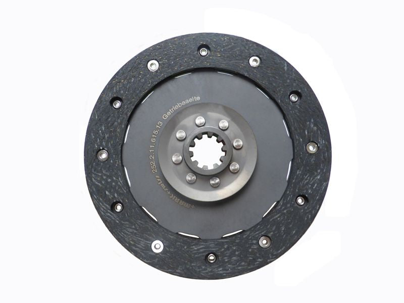 Clutch plate - 9 mm, spring damped, like original plate