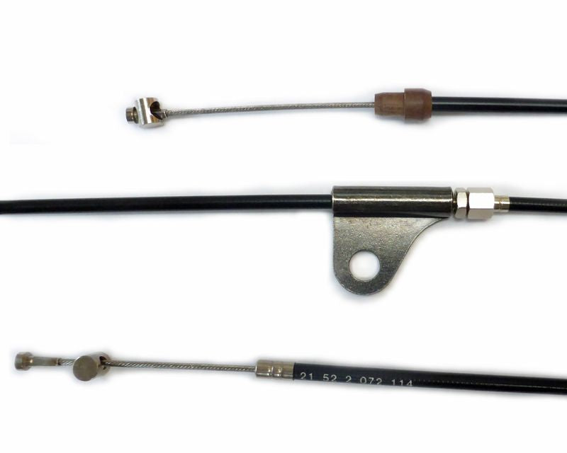Clutch cable R25, with bracket and adjustment screw