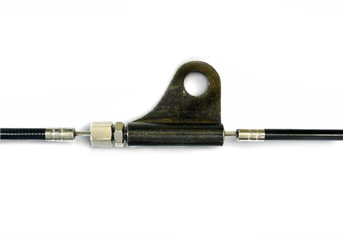 Clutch cable R25, with bracket and adjustment screw