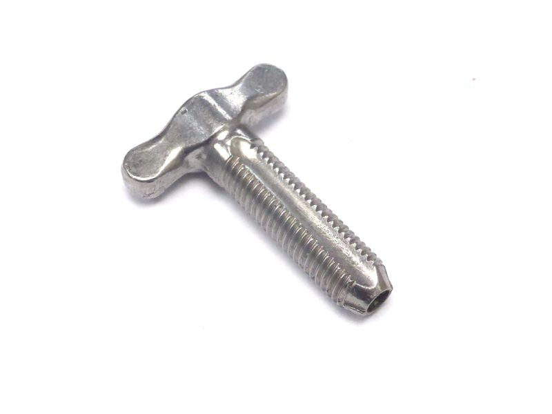 Cable adjustment screw for clutch cable