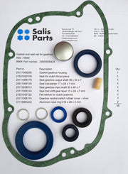 Gearbox gasket and seal set R50 - R69S ►see details