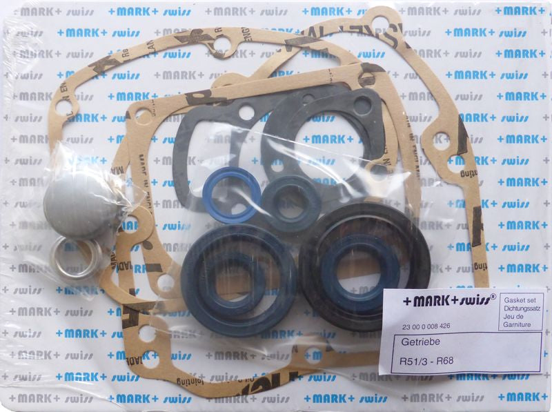 Complete set of gaskets and seals for R51/3 - R68 gearbox