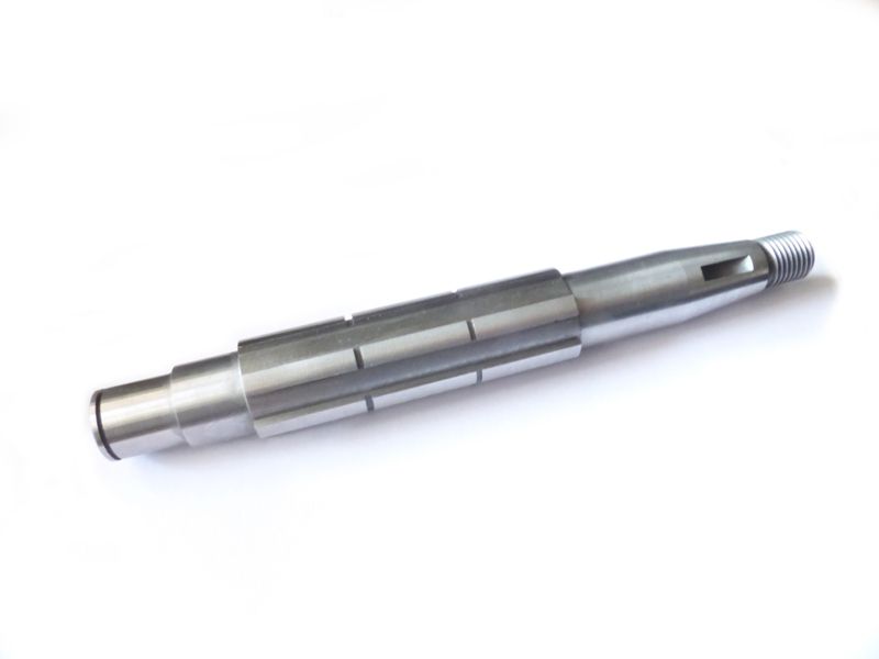 Drive shaft - 1:5 taper - thread M14 x 1.5 - with key way