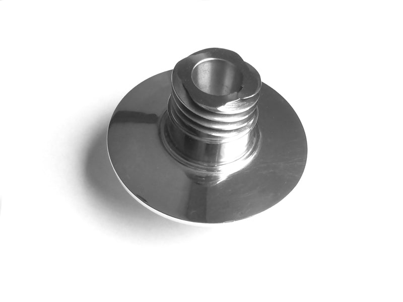 Coupling flange on output shaft - w/o protective cover ►see details
