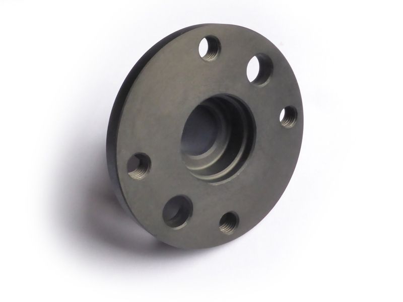 Coupling flange 1:5 taper, with key way