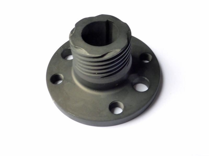 Coupling flange 1:5 taper, with key way