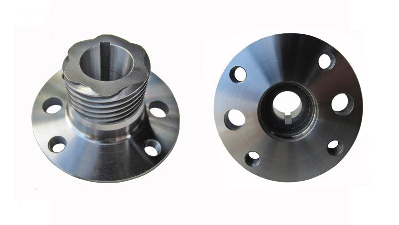 Coupling flange 1:5 taper, with key way